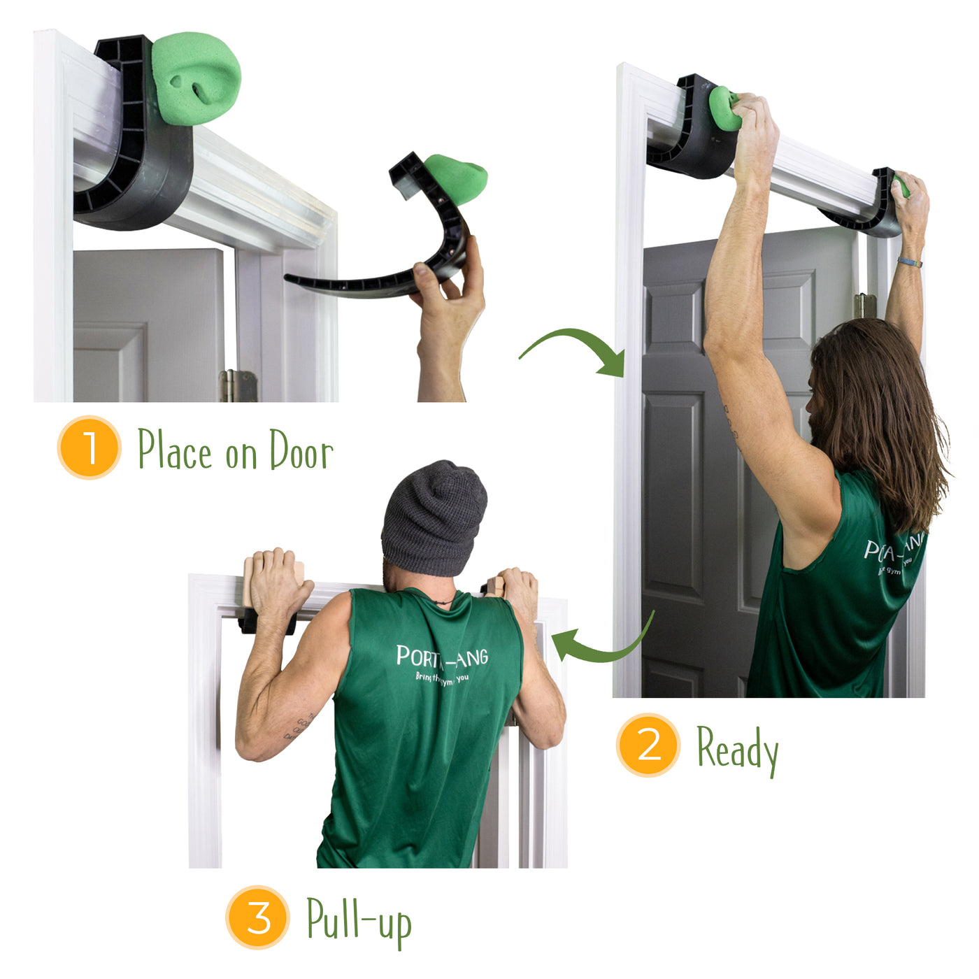 Porta-Hang Base Unit - Rock Climb From Any Door Frame - Door Hangers - Add First!!