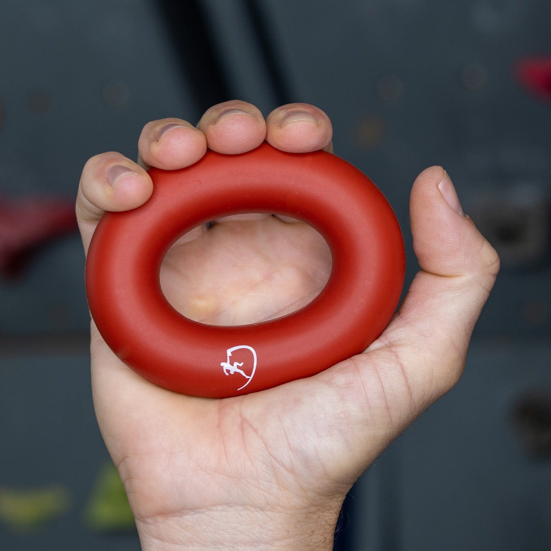 The Forbidden Donuts - Hand and Finger Grip Strength Training Exercise Donuts (Multi-Color) Set of 3